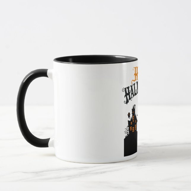Caneca Feliz Dia das Bruxas (Esquerda)