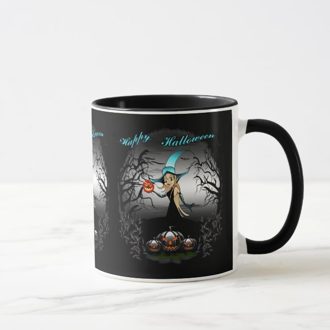 Caneca Feliz Dia das Bruxas (Direita)