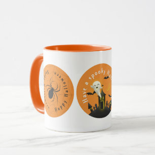 Caneca Feliz Dia das Bruxas Feliz e Bonito Spooktacular