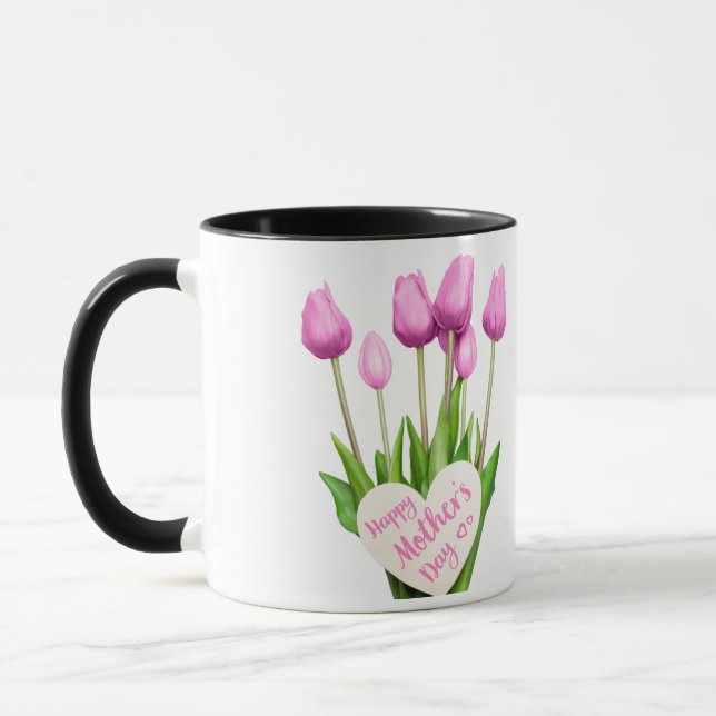 Caneca Feliz Dia das Mães (Esquerda)