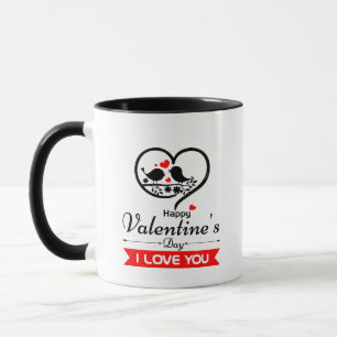 Caneca Feliz dia de os namorados