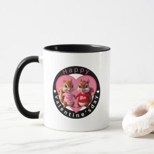 Caneca Feliz dia de os namorados