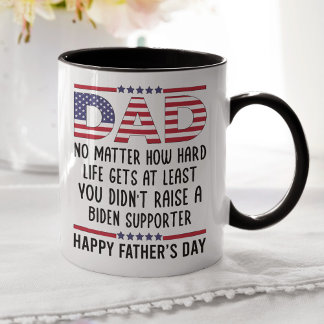 Caneca Feliz Dia de os pais, Presente Para Pai, Engraçado
