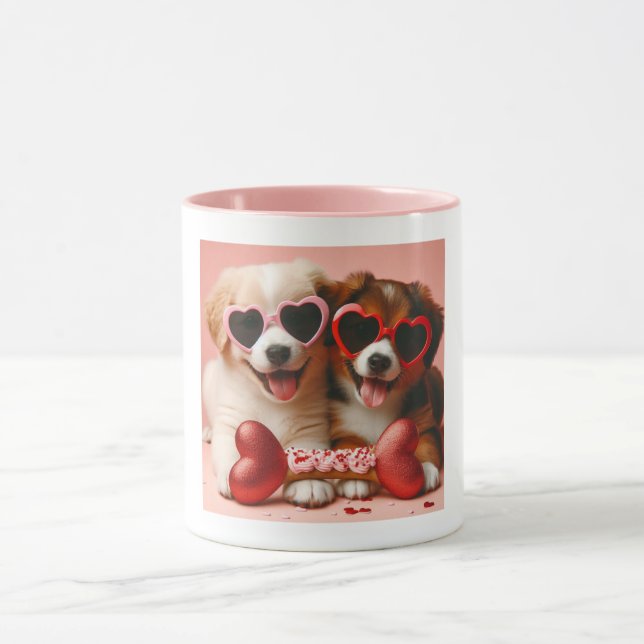Caneca feliz dia dos namorados (Centro)
