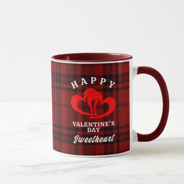 CANECA FELIZ DIA DOS NAMORADOS QUERIDO (Direita)