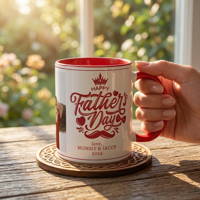 Caneca Feliz Dia dos Pais | Foto do Papai Café (Criador carregado)