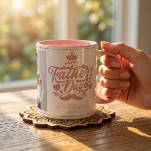 Caneca Feliz Dia dos Pais   Foto do Papai Café
