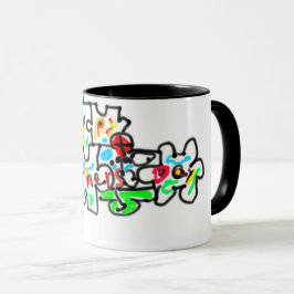 Caneca Feliz Dia dos Pais Puzzle arte 
