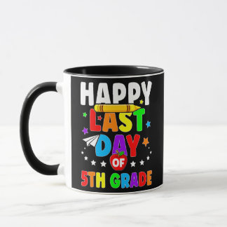 Caneca Feliz Dia Passado De Professora De Graduação Do 5