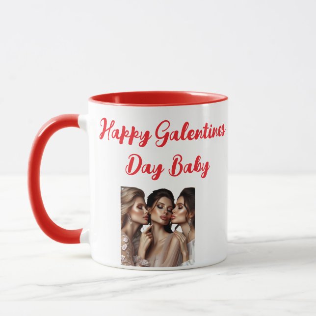 Caneca Feliz Galentine Day Baby (Esquerda)