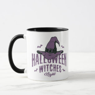 Caneca Feliz Halloween Bruxas Noite – Chapéu de Br