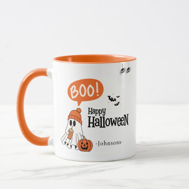 Caneca Feliz Halloween Moderno (Esquerda)