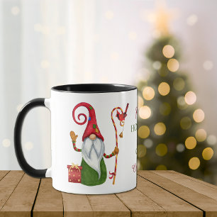 Caneca Feliz Ho Ho Ho Natal Gnomo