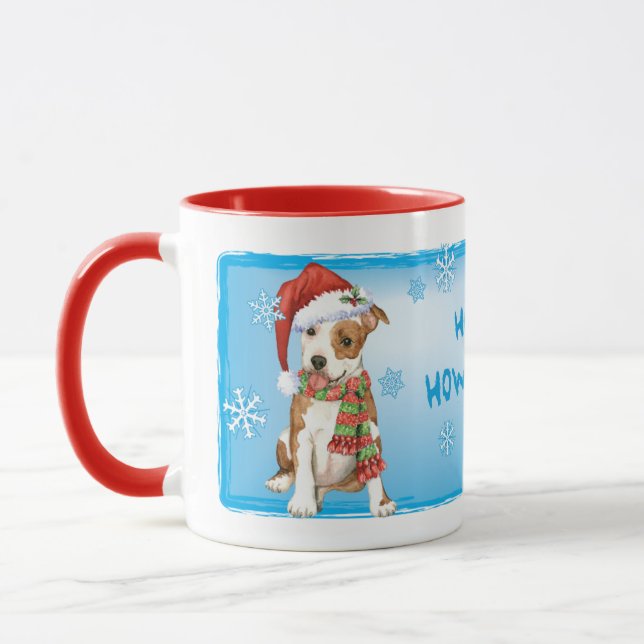 Caneca Feliz Howlidays Sou Funcionarios Mug (Esquerda)