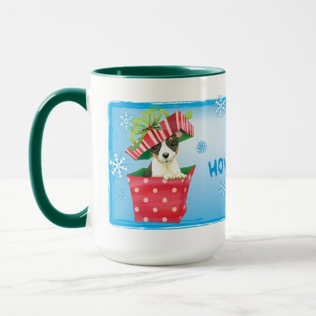 Caneca Feliz Howlidays Toy Fox Terrier (Esquerda)