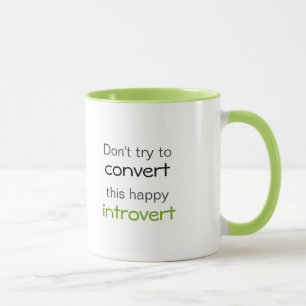 Caneca Feliz Introvert