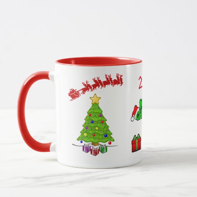 Caneca Feliz Natal (Esquerda)