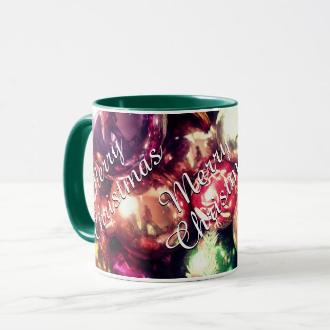 Caneca "Feliz Natal" (Frente Esquerda)