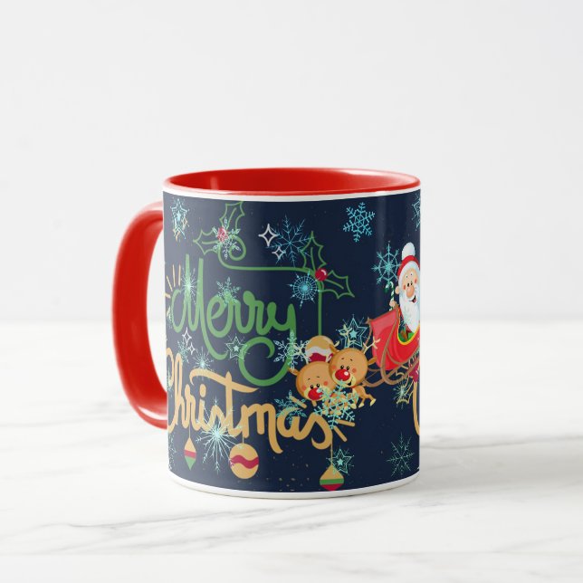 Caneca Feliz Natal (Frente Esquerda)