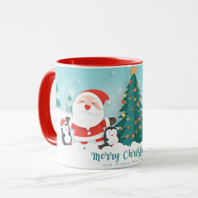 Caneca Feliz Natal (Frente Esquerda)