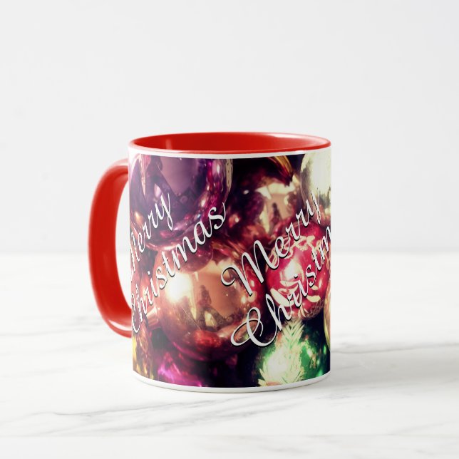 Caneca "Feliz Natal" (Frente Esquerda)