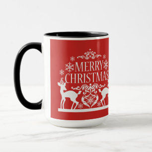 Caneca Feliz Natal 2 Tone Mug Red