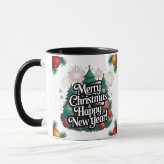Caneca Feliz Natal & Ano Novo feliz