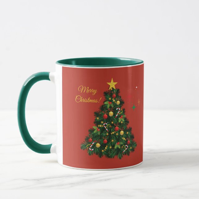 Caneca Feliz Natal Clássico (Esquerda)