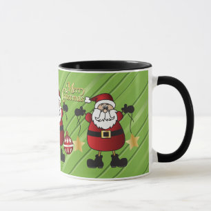 Caneca Feliz Natal de Papai Noel