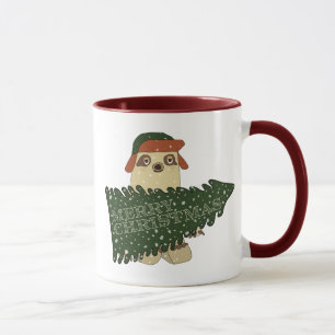 Caneca Feliz Natal em Hat Xmas Tree Coffee Mug