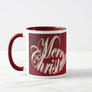 Caneca Feliz Natal em Red Mug