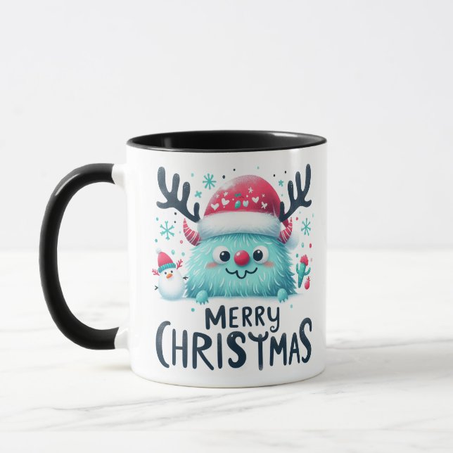 Caneca Feliz Natal Fofo (Esquerda)