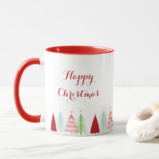 Caneca Feliz Natal - Mug de Árvore