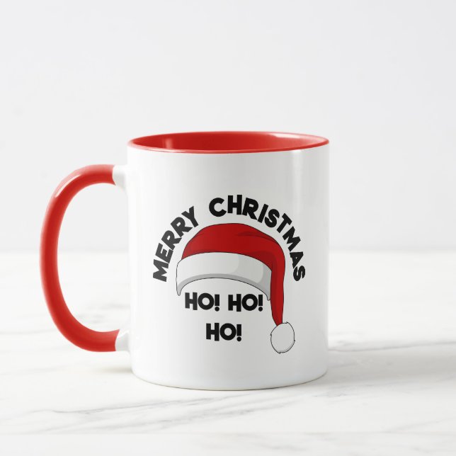 Caneca Feliz Natal Papai Noel   (Esquerda)