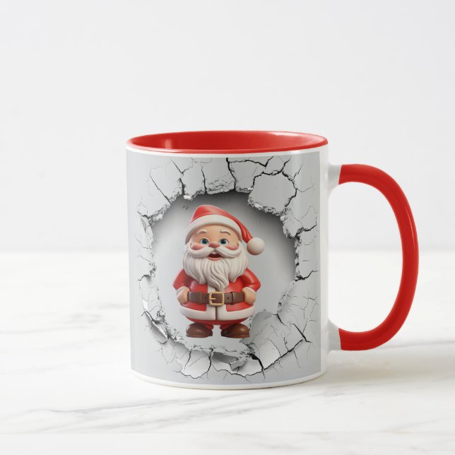 Caneca Feliz Natal Papai Noel (Direita)