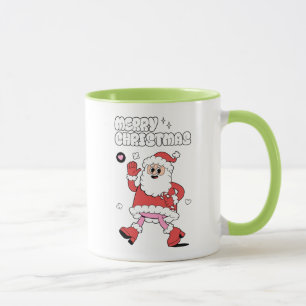 Caneca Feliz Natal - Papais noeis de Groovy Strut