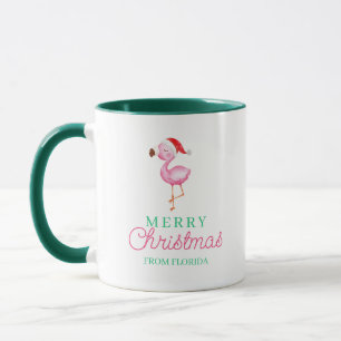 Caneca Feliz Natal Tropical Mug