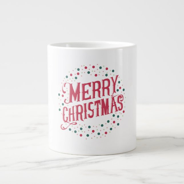 Caneca Feliz Natal | Xícara de Café das Festas de  (Frente)
