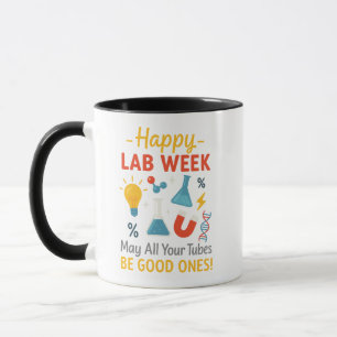 Caneca Feliz Semana do Laboratório Química – Que Todos os