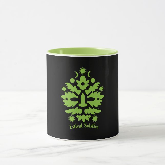 Caneca feliz solstício de verão Midsummer  (Centro)