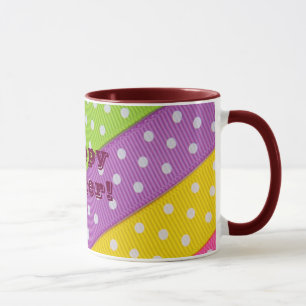 Caneca Felz pascoa de fita