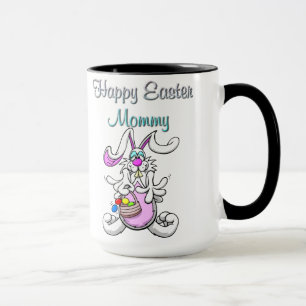 Caneca Felz pascoa Mamãe Ringer Mug