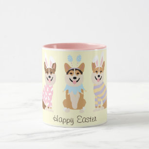 Caneca Felz pascoa Pembroke Welsh Corgi