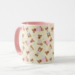 Caneca Felz pascoa Welsh Terrier Dogs