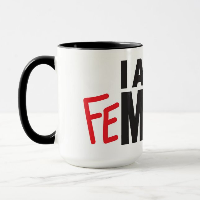 Caneca FeMANist Man Mug (Esquerda)