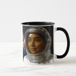 Caneca Femme astronaute mission