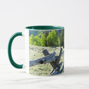 Caneca Fenceline de madeira