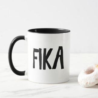 Caneca Fenda de cafés suecas de Suecia Fika