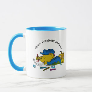 Caneca Ferald Onde Deriva A Criatividade!