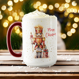 Caneca Feriado de Nutcracker Moderno do Natal